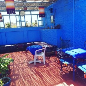 Terrace/patio - Hotel Abi khancha (Chefchaouen)