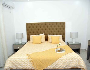 Apartment | 1 bilik tidur, seterika/papan seterika, Wi-fi percuma, cadar katil 