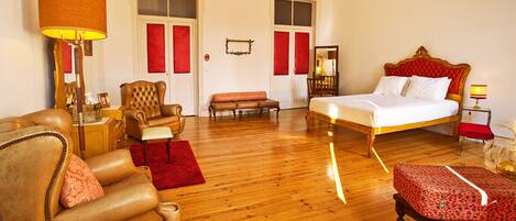 Design Double Room, Shared Bathroom (1812) | Individually decorated, individually furnished, iron/ironing board