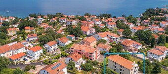 Lovely apartment Mike 1 in villa surrounded by greenery on Krk