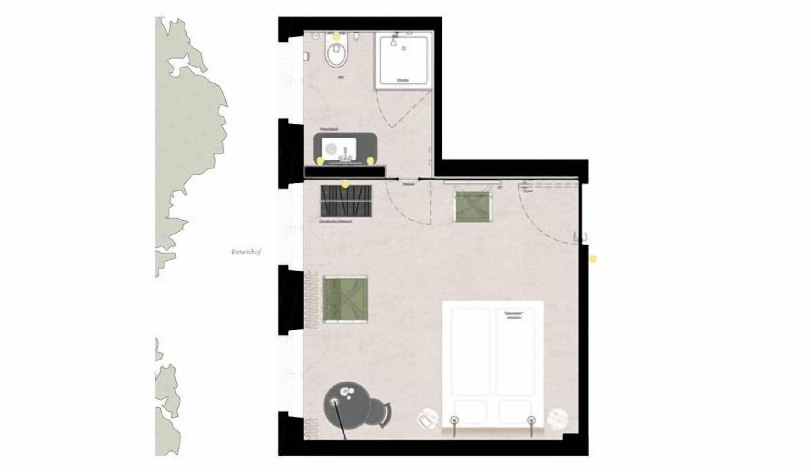 cozy room | floor plan