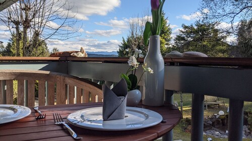 Studio de vacances avec vue sur la montagne dans le 5-Vu-Land