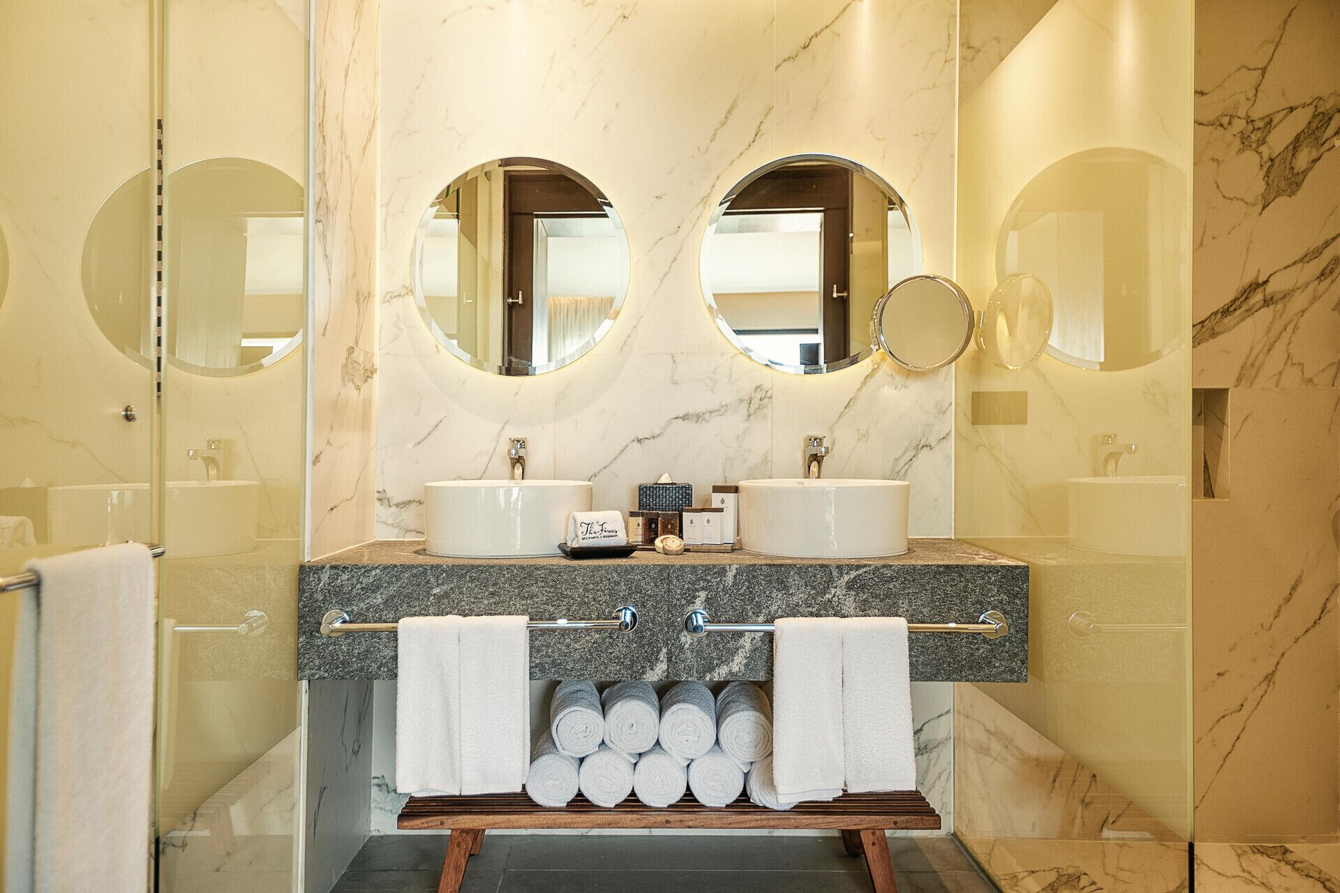 Bathroom | Shower, free toiletries, hair dryer, towels