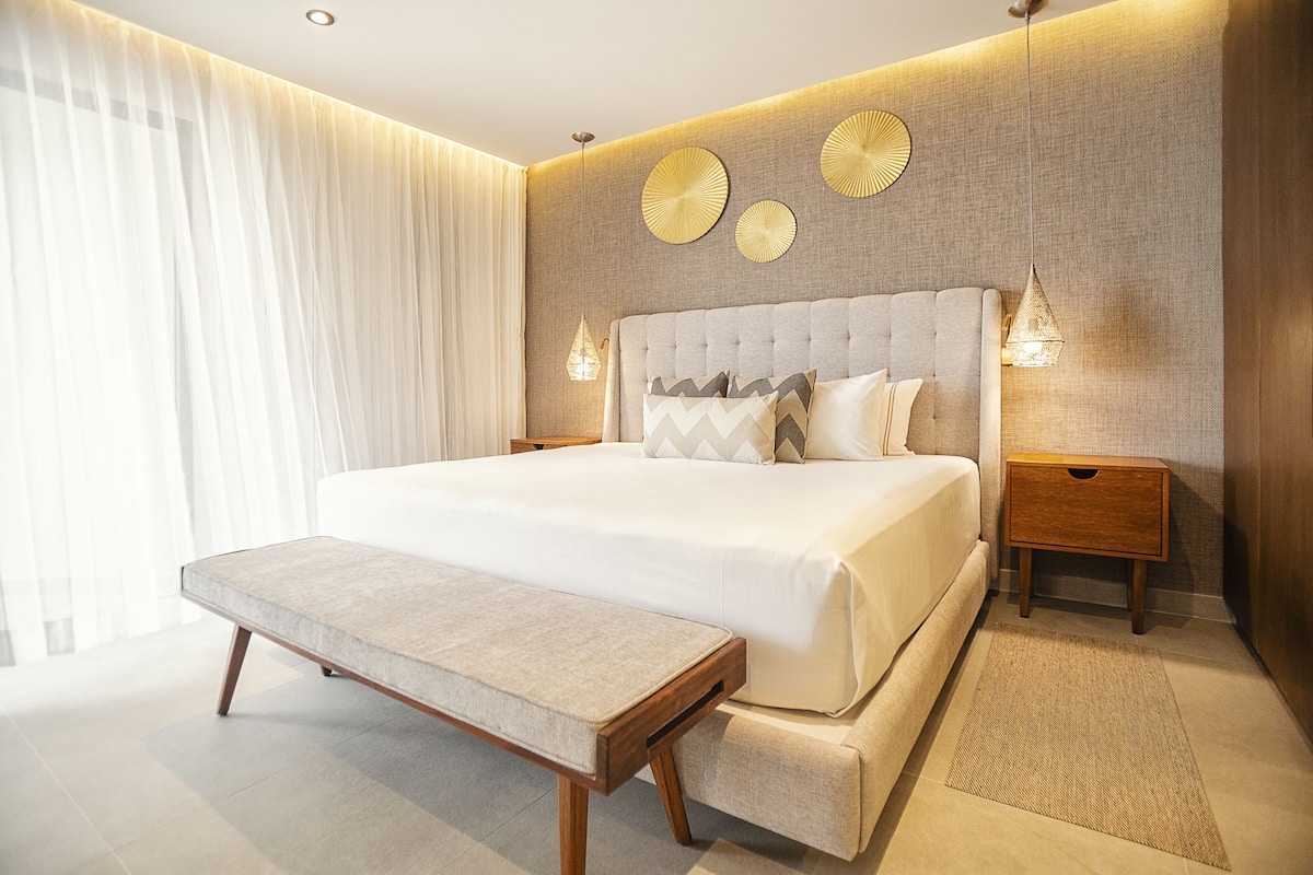 1 Schlafzimmer, hochwertige Bettwaren, Minibar, Zimmersafe