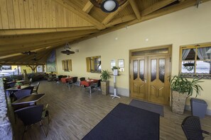 Sala de estar en el lobby