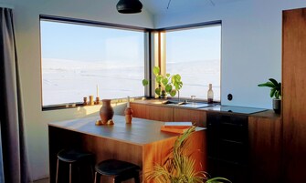 Luxury Villa, 1 Bedroom | Private kitchen | Full-size fridge, oven, stovetop, dishwasher