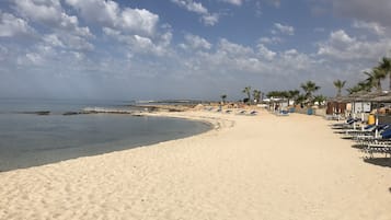 På stranden, badehåndklæder