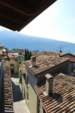 Blick von der Unterkunft