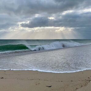 Liegestühle, Strandtücher