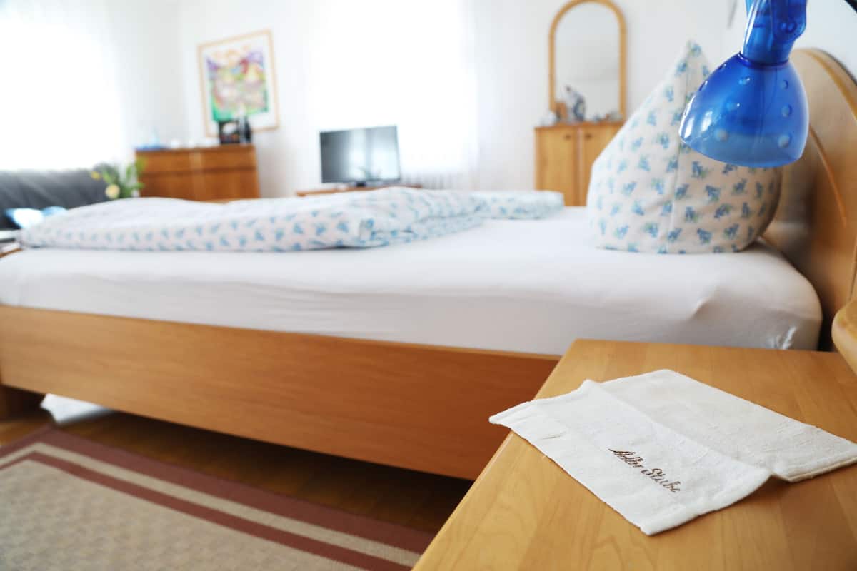 Familiekamer | 1 slaapkamer, hypoallergeen beddengoed, een bureau, gratis wifi