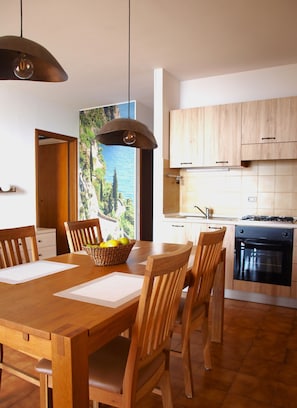 Dining - Il Patio by Theater Home, with big terrace and marvellous lake view (Tignale)