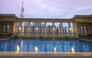 Alberca al aire libre 