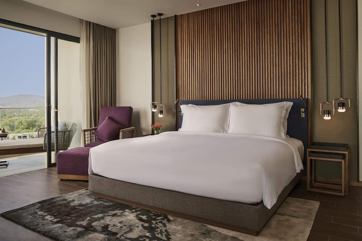 Suite, balcon, vue mer