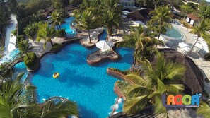 Outdoor pool, a heated pool - Luxury Resort for up to 6 people with a discount at Lagoa Termas Park, Water Park, and Nautical Center. (St. Lagoa Quente)