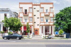 Façade de l’hébergement