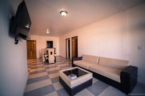 Apartment, 2 Schlafzimmer | Wohnzimmer