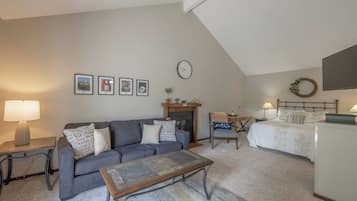 Televisor i llar de foc