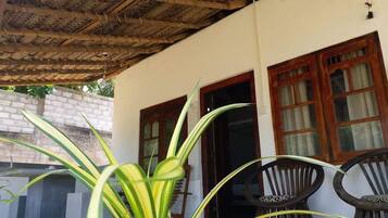 Majoituspaikan julkisivu