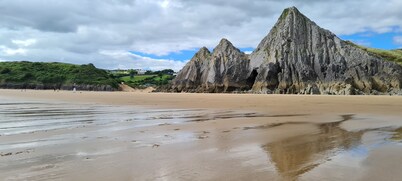 Number 27 -  family and dog friendly property with cliff walks and sandy beaches
