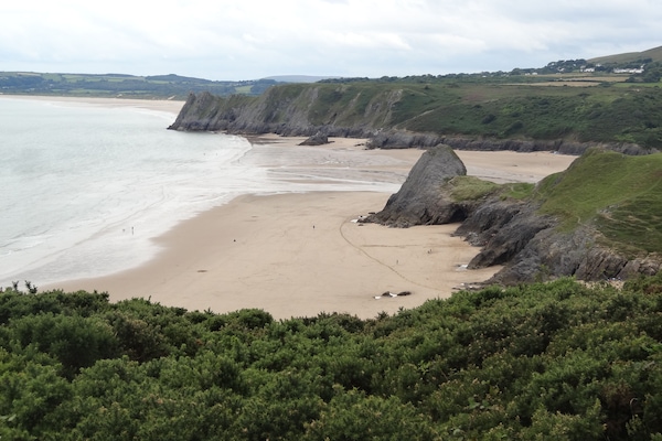 Three Cliffs Bay