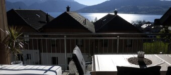 Fantastically beautiful apartment with lake and mountain views