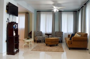 TV, DVD player - Blue   Lotus   Villa (White House)