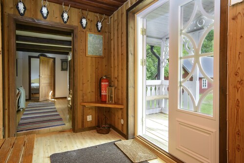 Nice cottage near the forest, with fantastic bathing in mountain caves