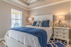 4 bedrooms, desk, iron/ironing board, free WiFi