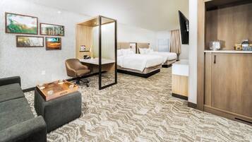 Suite, Multiple Beds | Blackout drapes, iron/ironing board, bed sheets