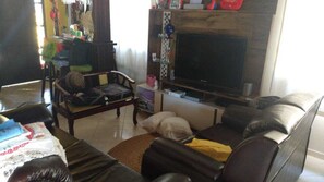 Fernseher, Videospiele, DVD-Player, Stereoanlage