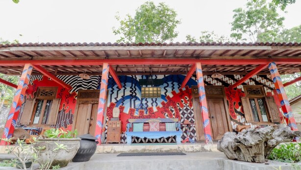 Exterior detail - Kampoeng Baron Guesthouse (Wonosari)