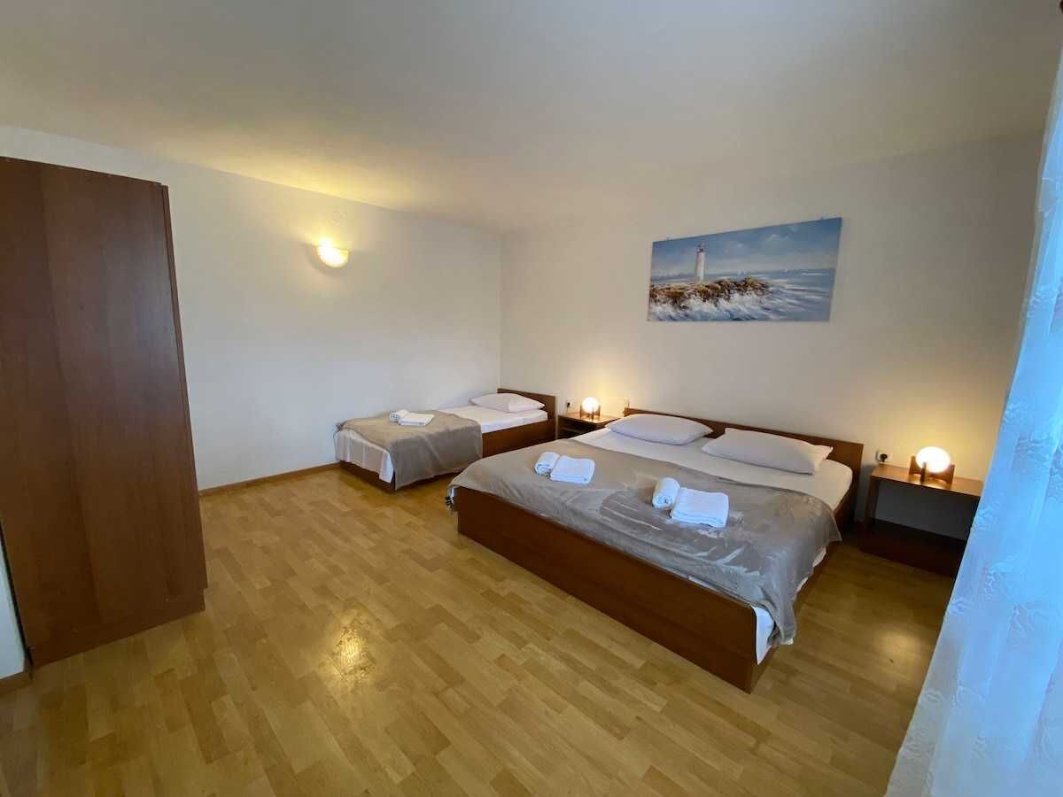 2 camere, Wi-Fi gratuito, lenzuola