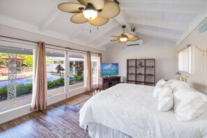 4 bedrooms, desk, iron/ironing board, free WiFi