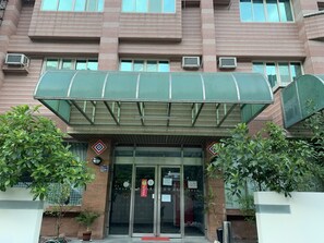 Entrada de la propiedad