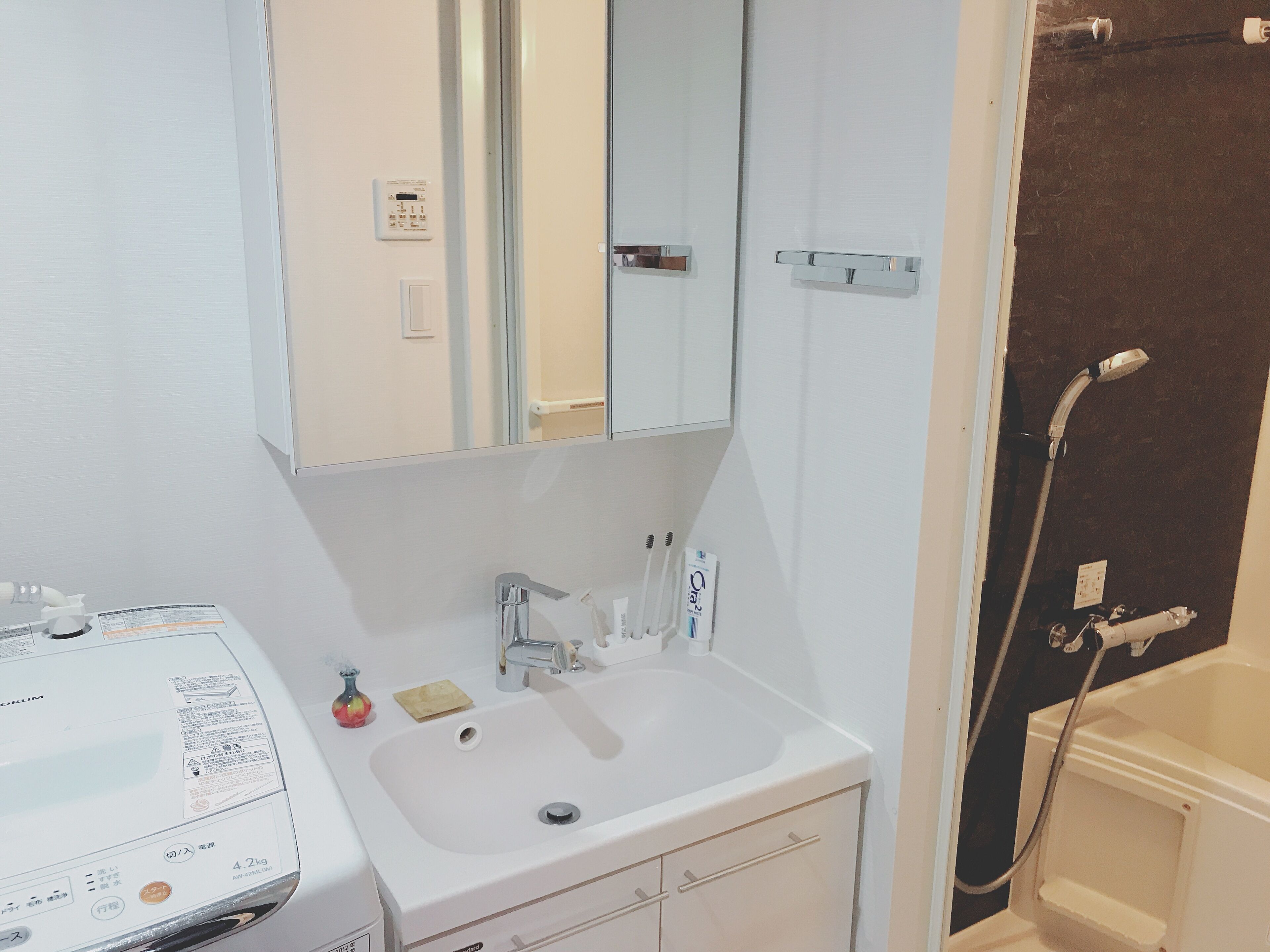 客房 (Nestay inn Tokyo Otsuka 203) | 浴室 | 獨立浴缸及淋浴設備、免費梳洗用品、風筒、拖鞋