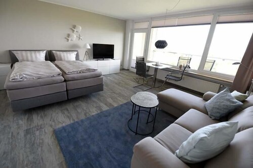 Ferienwohnung 38 mit Panorama-meerblick im Strandhochhaus Döse