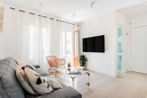 Smart-tv och böcker