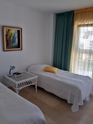 2 slaapkamers, beddengoed