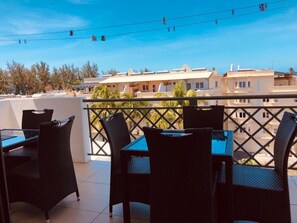 Deluxe-Penthouse | Balkon