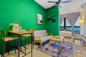 Living room - Highpark in Petaling Jaya, Kelana Jaya by Plush (Petaling Jaya)