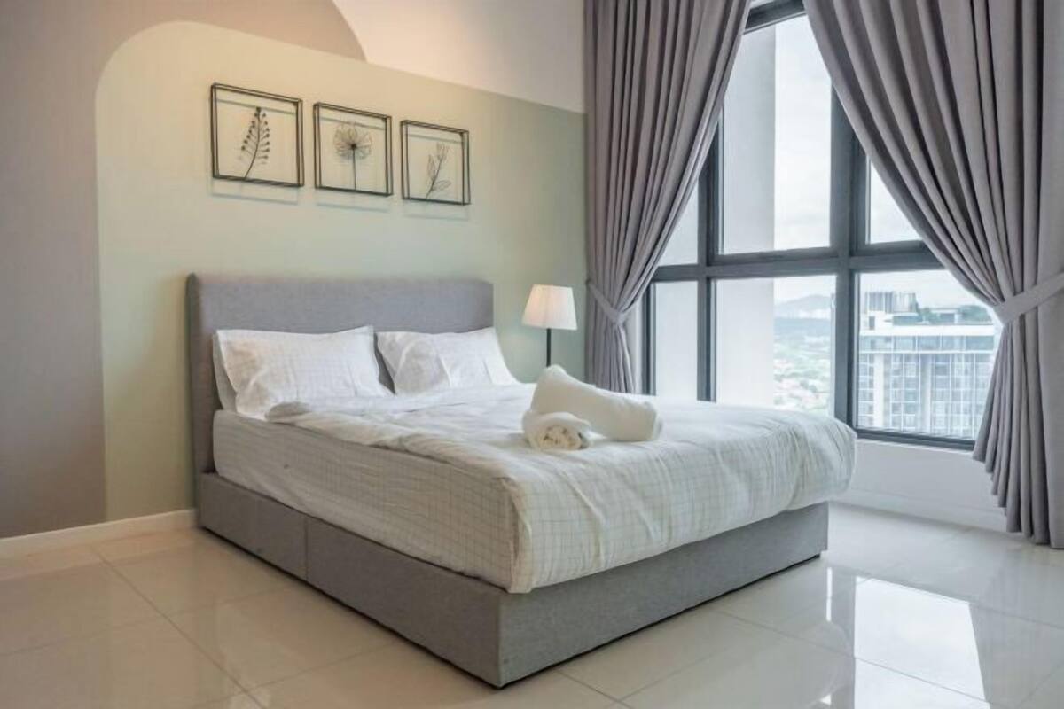 1 bedroom, desk, iron/ironing board