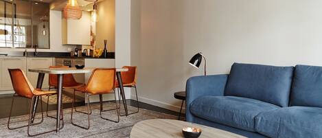 TV, books, video library