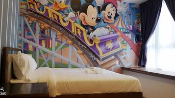 Suíte família, 2 quartos | 2 quartos, ferros/tábuas de passar roupa