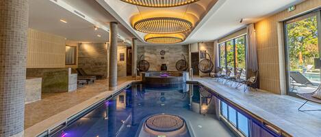 Espace de soins pour les couples, sauna, hammam, massages