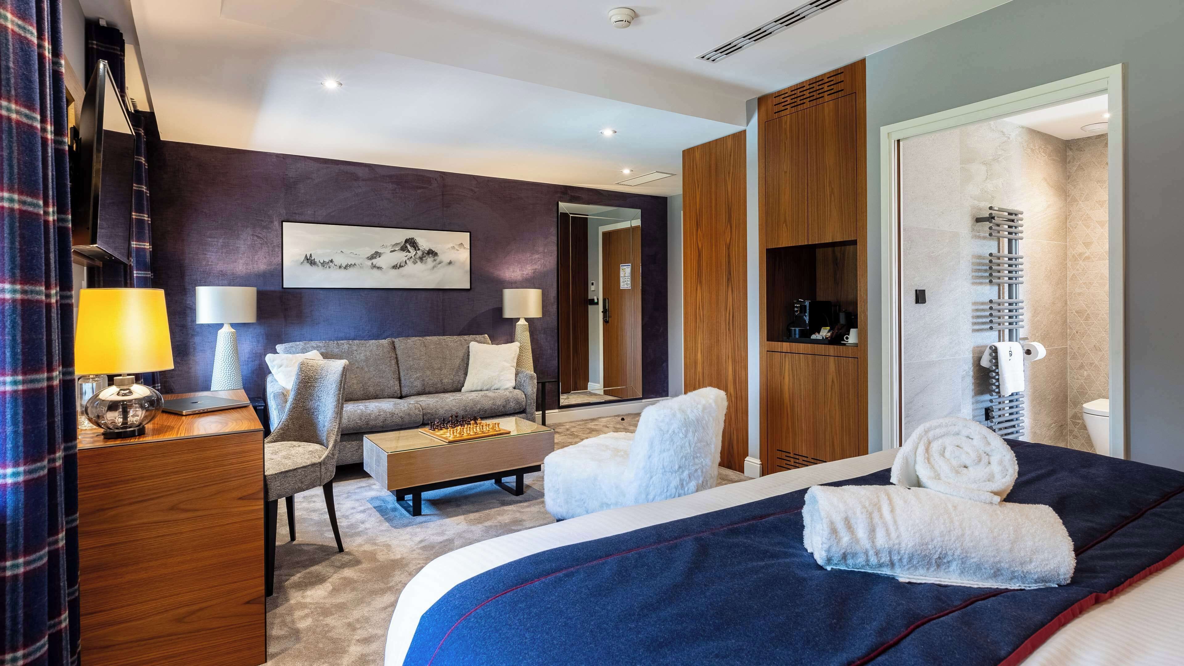 Habitación Premium, 1 cama King size, para no fumadores | Ropa de cama de alta calidad, camas con pillow-top y minibar 