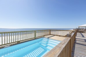 Una piscina climatizada