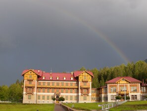 Uitzicht vanuit accommodatie