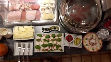 Inbegriffenes Frühstücksbuffet
