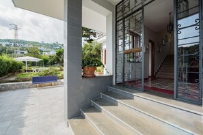 Interior entrance