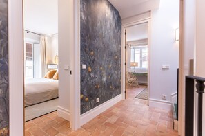 4 soverom, strykejern/-brett, reiseseng for barn og wi-fi (inkludert)